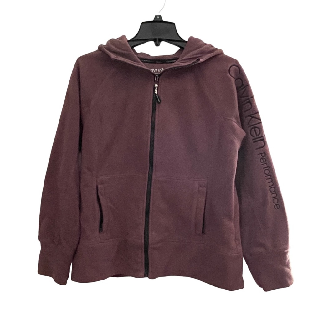 Calvin Klein Purple Hooded Jacket
